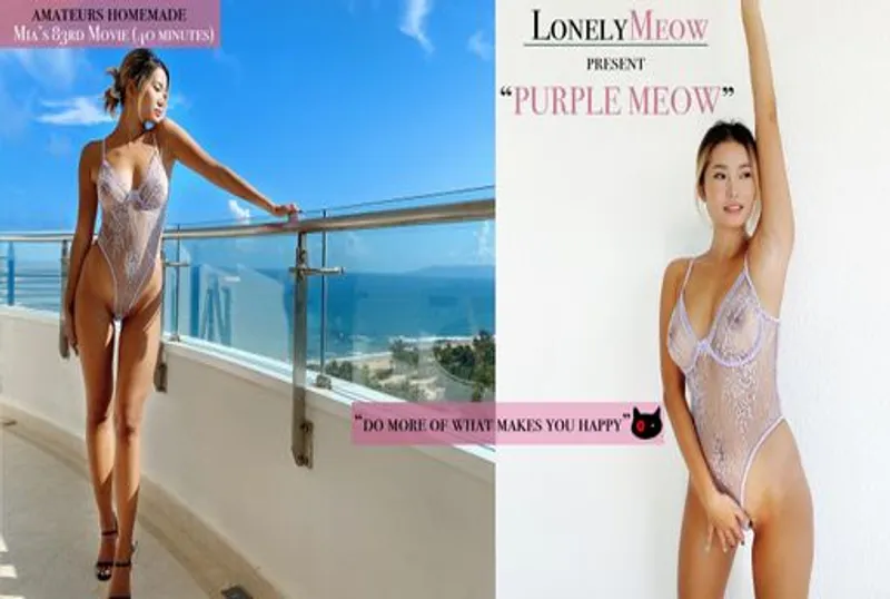 LonelyMeow: 紫色喵喵全片"Purple Meow" Full movie
